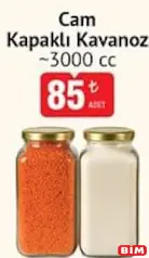 CAM KAPAKLI KAVANOZ 3000 CC